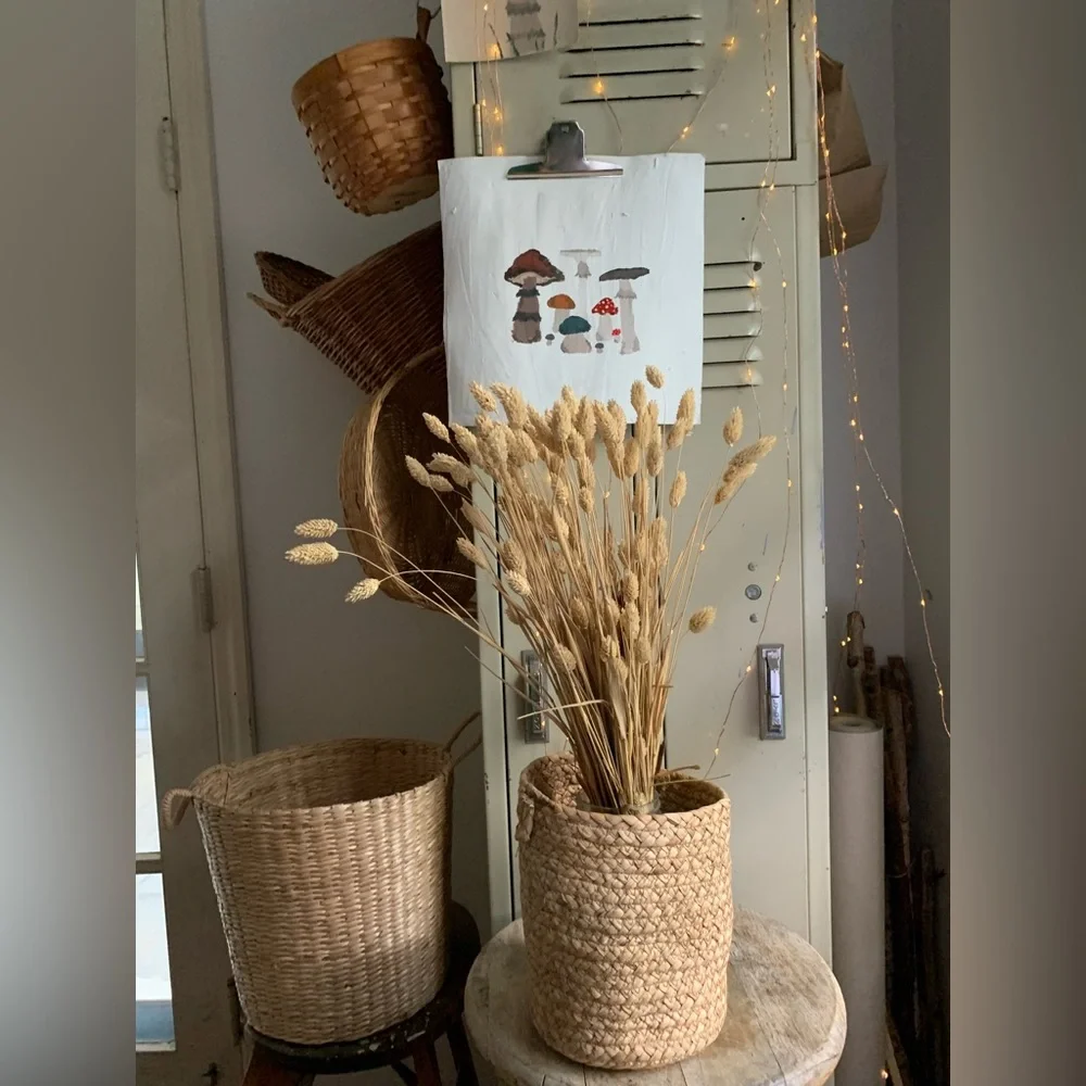 Faux Dried Phalaris Bundle